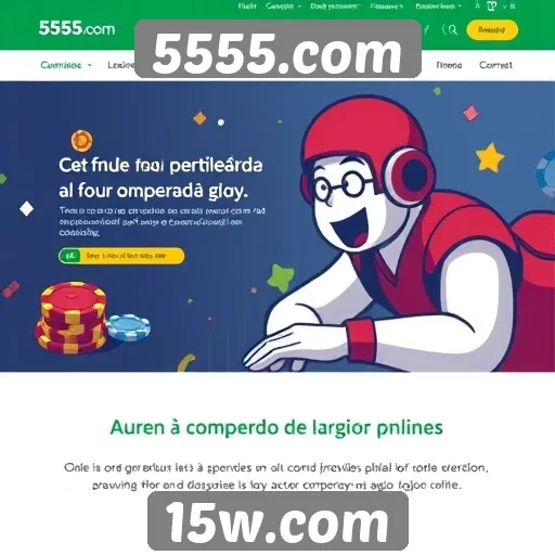 Avaliação da experiência do usuário em 5555.com